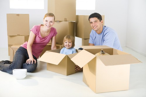 Commercial moving team supporting a business relocation in Notting Hill